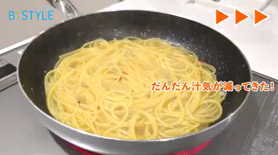 だんだん汁気が減ってくる