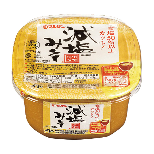 全病食（協）減塩みそ 750ｇ-減塩調味料-ビースタイル本店