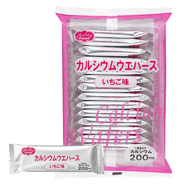 カルシウムウエハース バニラ味 6.5g×14枚 -栄養補助食品-ビースタイル本店