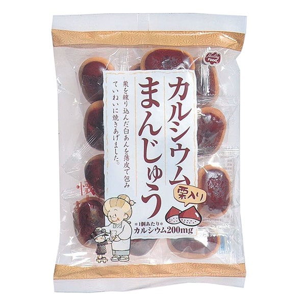カルシウムまんじゅう栗入り 18g×15個