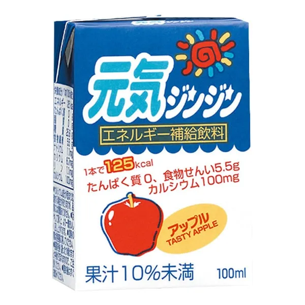 元気ジンジン アップル 100ml×18本