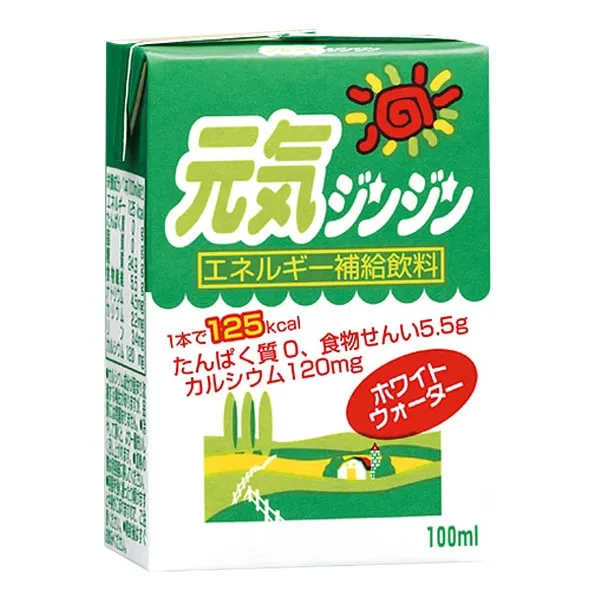 元気ジンジン ホワイトウォーター 100ml×18本