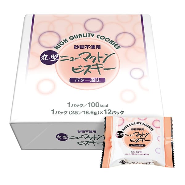 丸型ニューマクトンビスキーバター風味 18.6g×12袋×8