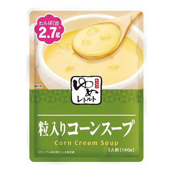 ゆめレトルト 粒入りコーンスープ 140g