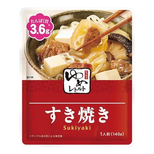 ゆめレトルト すき焼き 140g