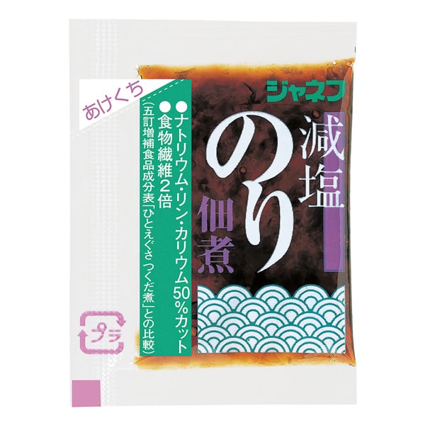 Ｓ）ジャネフ 減塩のり佃煮 5g×40食