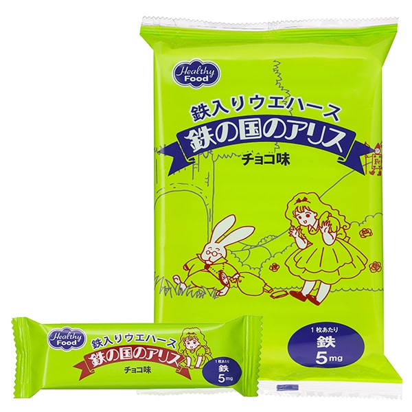 鉄の国のアリス チョコ味 6.5g×14枚