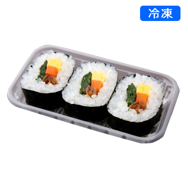 【冷凍】冷凍巻き寿司 いそいち巻き 39.5g×3個